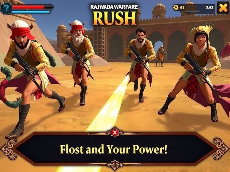 Rajwada Warfare Rush event screenshot